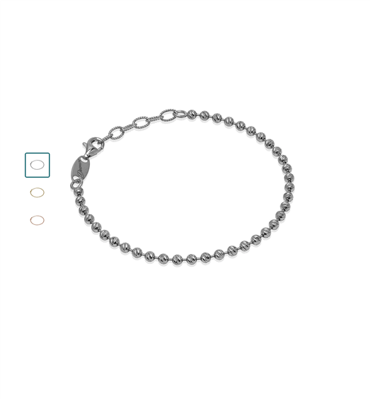 Bracciale Desmos Donna in Argento DESIGN-SLASH W 18,5 - DESIGN-SLASH W 18,5